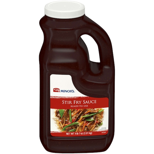 Minors Minor's Stir Fry Sauce .5 gal. Bottle, PK4 00050000316113 - main